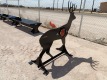 Unused 3/8'' AR500 Steel Deer Shooting Target w/Heart Flapper - 3