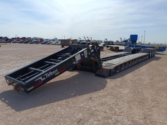 2015 Talbert Low Boy Trailer