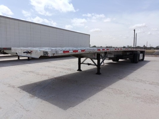 2015 Transcraft Aluminum Flatbed Trailer