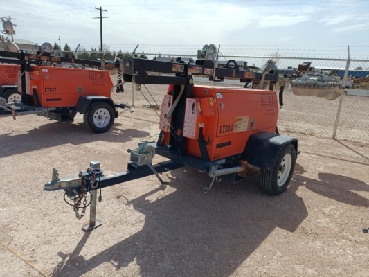 2014 Wanco 6 Kw Light Tower