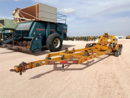 Tensas 1200 Hydraulic Equipment Trailer