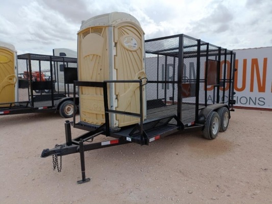 16 Ft Trash Trailer ( Bill Of Sale Only )