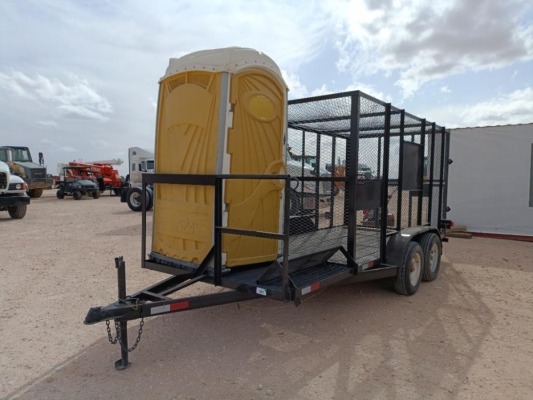 16 Ft Trash Trailer ( Bill Of Sale Only )