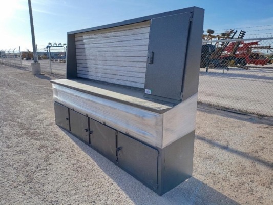 Unused 10Ft Work Bench Cabinet