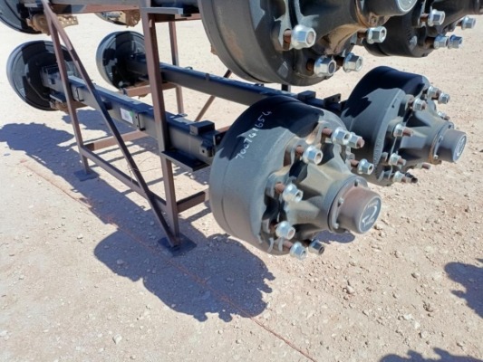 (2) Unused Colaert Essieux Semi Trailer Axles