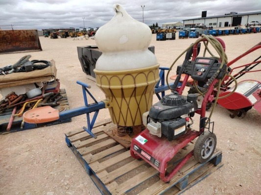 Carftsman GCV 160 Pressure Washer, Seesaw