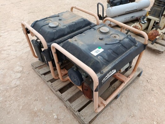 (2) Generac GP5500 Generators ( Parts Only )