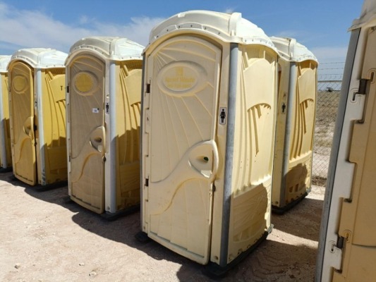 (4) Porta Potties