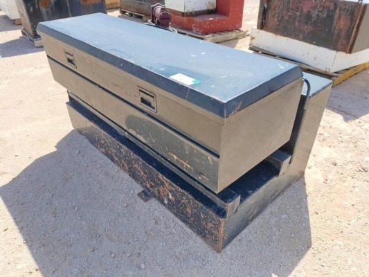 L Shaped Fuel Tank/Toolbox