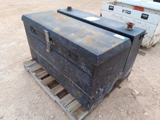 Fuel Transfer Tank Toolbox Combo