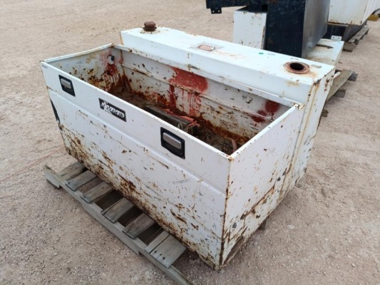 Fuel Transfer Tank Toolbox Combo