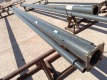 (3) 30ft Steel Tapered Light Poles
