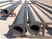 (3) 30ft Steel Tapered Light Poles - 6
