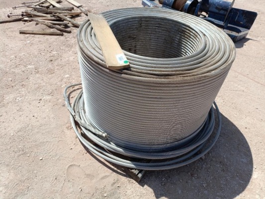 Spool of Aluminum Electrical Power Cable