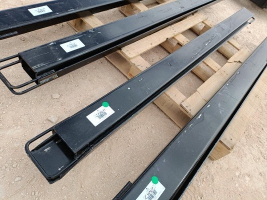 (1) Set Unused 84'' Light Duty Fork Extensions