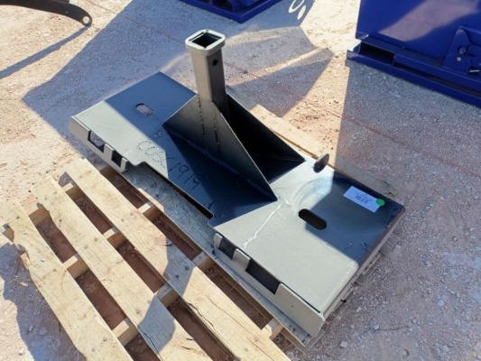 Unused 2'' Hitch Receiver V2 (Skid Steer Attachment)
