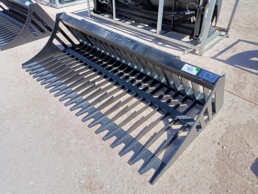 Unused 72" Rock Bucket (Skid Steer Attachment)