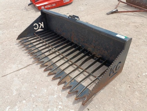 Used Skid Steer Skeleton Bucket
