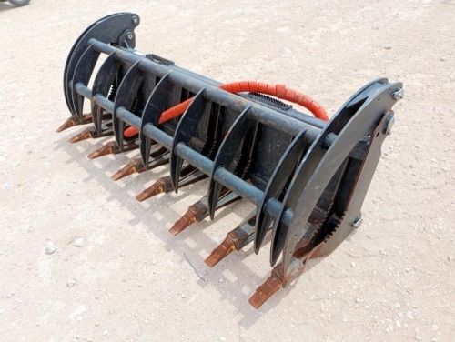 76" Hydraulic Root Grapple (Skid Steer Attachment)
