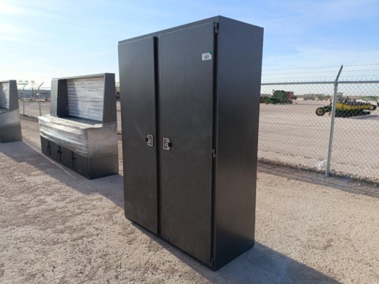 Unused 2 Door Storage Cabinet