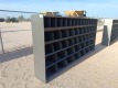 Unused 10Ft (50 Bin) Metal Bolt Bin - 4
