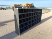 Unused 10Ft (50 Bin) Metal Bolt Bin - 4