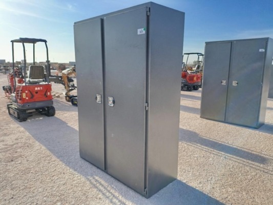 Unused 2 Door Storage Cabinet