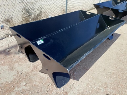 Unused (2) Heavy Duty 90'' Cattle Feeders