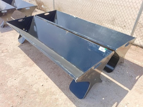 Unused (2) Heavy Duty 90'' Cattle Feeders