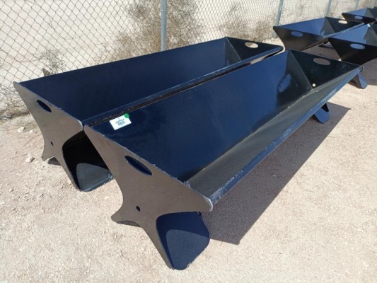 Unused (2) Heavy Duty 90'' Cattle Feeders