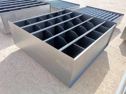 Unused (25 Bin) Metal Bolt Bin