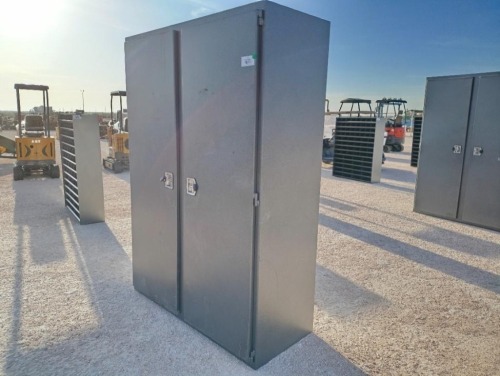 Unused 2 Door Storage Cabinet