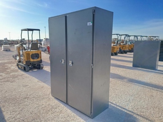 Unused 2 Door Storage Cabinet