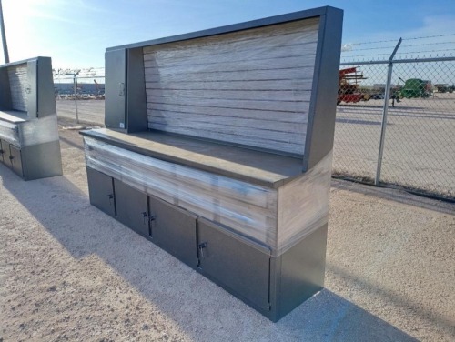 Unused 10Ft Work Bench Cabinet