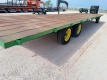 32Ft x 90" Farm Wagon, Rear Tandem Axles - 16