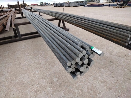 Approx (50) 1 1/4'' Fiberglass Rods 31ft Long