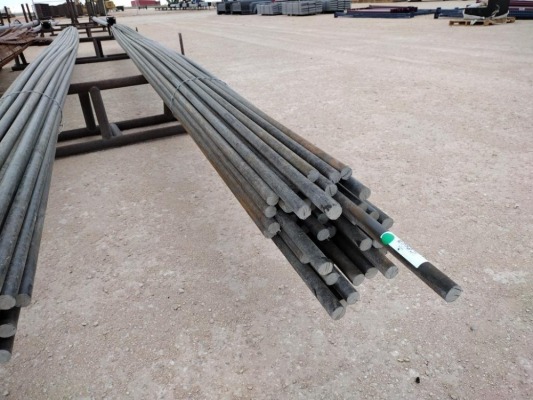 Approx (50) 1 1/4'' Fiberglass Rods 31ft Long
