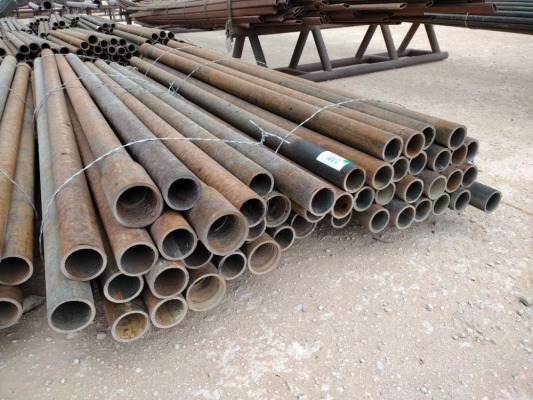 (50) Joints of 2 7/8" Metal Post 8ft Long