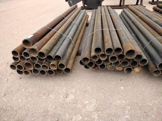 (50) Joints of 2 7/8" Metal Post 8ft Long