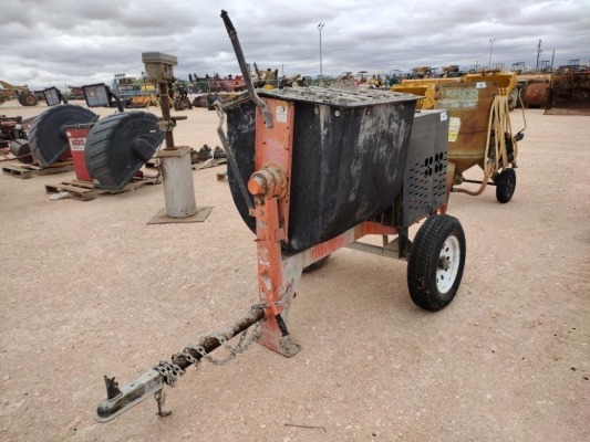 Towable Drum Concrete Cement Mixer