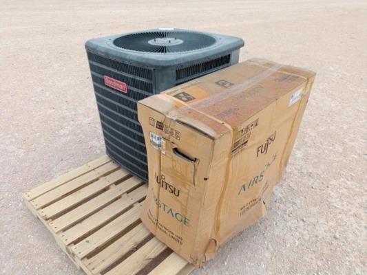 Goodman Air Conditioner Unit/Unused Fujitsu Mini Split, Split Type Outdoor Unit