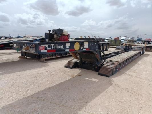 2014 Talbert Low Boy Trailer
