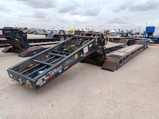 2014 Talbert Low Boy Trailer