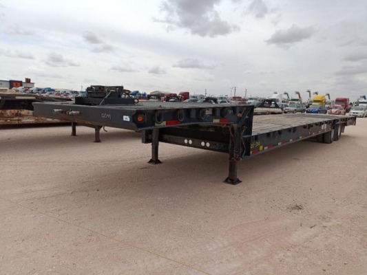 2008 Talbert Hydraulic Dovetail Trailer
