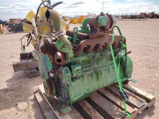 6 Cyl John Deere 6359DW 01 Motor