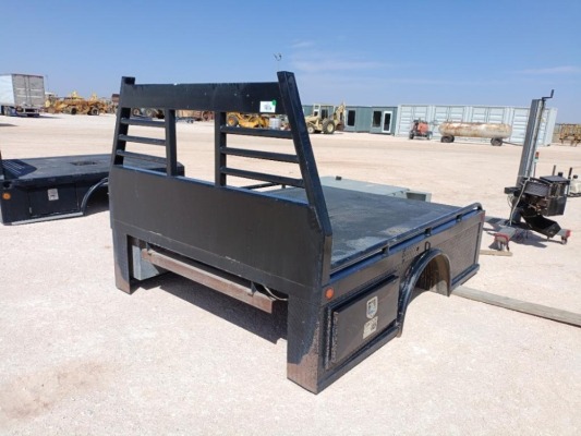 Hughes Single Wheel Flatbed Bed