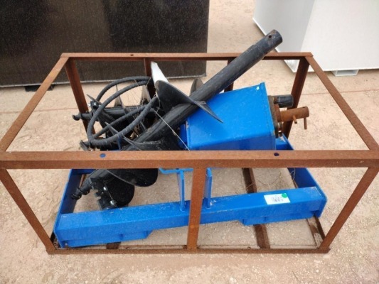 Unused AGT Post Hole Auger/Skid Steer Attachment