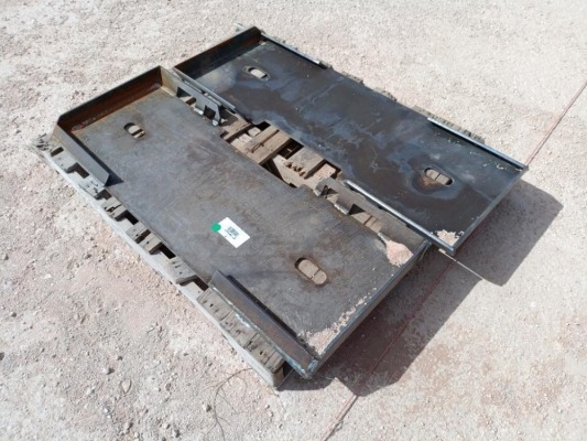 (2) Unused Formed Skid Steer Frames