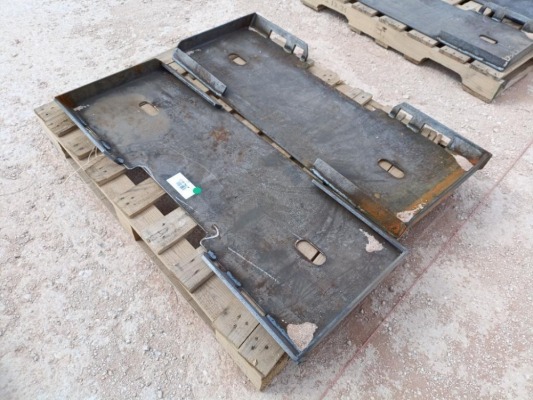 (2) Unused Formed Skid Steer Frames