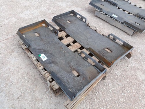 (2) Unused Formed Skid Steer Frames